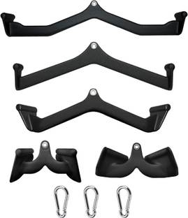 LCARNO LAT Bar Cable Machine Attachment,T-bar V-bar, LAT Pull Down Bars Pack of 5 Multi-training Bar