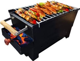 Flipkart SmartBuy Coal Griller for Healthy BBQ Food Great for Picnic & Outdoor Cooking Adventure Charcoal Grill