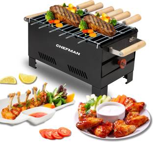 Chefman Coal Griller Barbeque for Healthy Grilling, Ideal for Picnic & Outdoor Parties Charcoal Grill