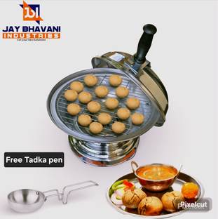 Diamond king Jay Bhavani Aluminum Gas Tandoor/ Bati Maker / Oven Gas Grill