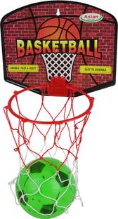 ASIAN Multicolor Portable Basketball Basic Ring | Kids Sports Toy | Fun Game Basketball Ring