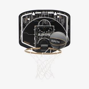 NSUN KIPSTA Mini Basketball Hoop SK100 - Black/Gold Basketball Ring