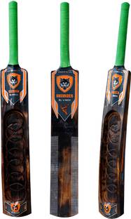 vinox Bavander Burn Edition Tennis Cricket Bat – Poplar Willow | 3 Ply Handle Poplar Willow Cricket  Bat For 15+ Yrs