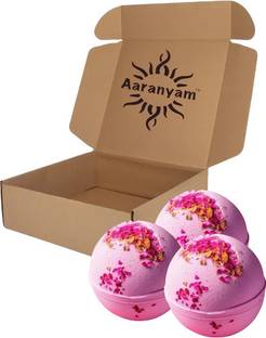 Aaranyam Rose Petals Handcrafted With Aromatic Fragrance Bath Balls (Pack of 6)