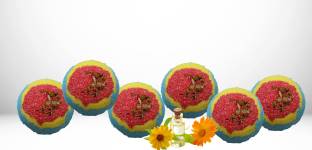Lá Náturál Tea Tree, Calendula bath Bombs (Pack of 6) Tea Tree Essential oil and Epsom Salt
