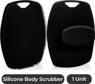 JM SELLER Silicone Body Scrubber,Shower for Nourishing Cleaning & Exfoliating Skin