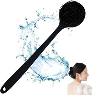 KVVTRADESS Silicone shower brush Back Scrubber for Shower