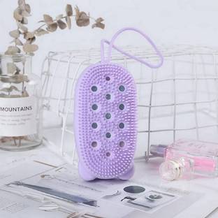 HM EVOTEK Silicone Bubble Bath Brush Quick Scrubbing Massage Bathroom B-129
