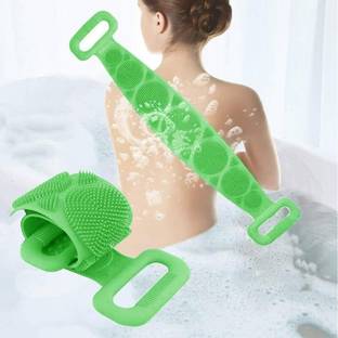 Flying monk Double Side Bathing Brush for Skin Deep Cleaning Massage Belt