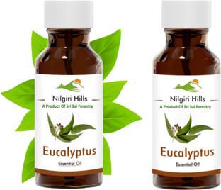 NilgiriHills Eucalyptus Oil -180ML,NilgirI Oil for Cold, Cough, Natural Sanitizer, Diffuser