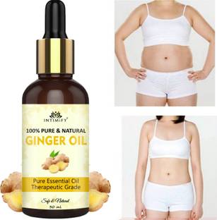 INTIMIFY Ginger Oil, Belly Fat Loss, Fat Burning, Weight Loss, Slimming Essential Oil