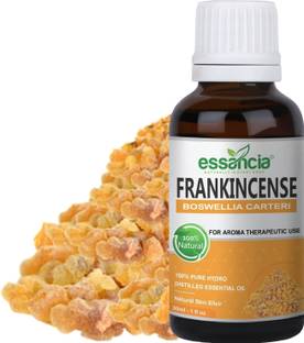 essancia Frankincense Essential Oil for Hair Growth, Skin, Hair, Aging Skin and Aromatherapy. 100% Pure, Natural, Undiluted and Therapeutic Grade Essential Oil