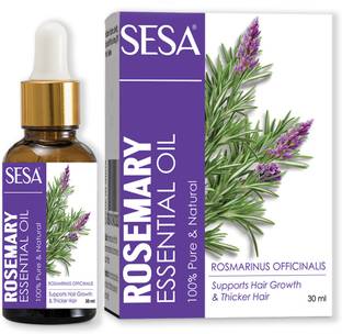 SESA 100% Pure Rosemary Essential Oil For Hair Growth & Nourishment, Face and Skin