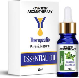 KEYA SETH AROMATHERAPY Thyme Essential Oil Therapeutic Pure & Natural Antimicrobe Immunity Booster