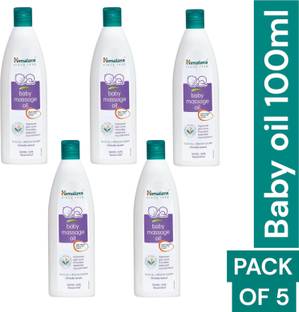 Himalaya Herbals baby oil 100ml pack of 5