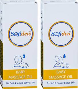 Sofidew Baby Massage Oil For Soft & Supple Baby's Sikn (Pack of 2)
