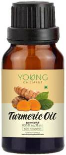 Young Chemist 100% Pure, Natural, Undiluted and Steam Distilled Turmeric Essential Oil | 15 ml