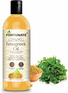 FORTUNATE Fenugreek Hair Oil for Reduce Hair Fall & Stronger Roots