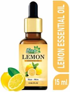 Cesaro Organics Lemon Essential Oil for Face, Hair, Skin, Nails, Home Cleaning and Aromatherapy