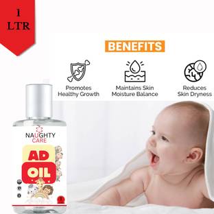 NaughtyCare Organic AD Vitamin OIL Essential Oil for Promote Hair Growth & Nourishment