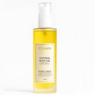 Bitamin Natural Body Oil 9-Multi Oils For Nourish Skin,Reduce Strech Marks,Skin Tightens