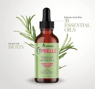 GLOWHEX Mielle Lim-Style Rosemary Mint Scalp & Hair Strengthening ( Pack Of 1)