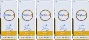 Sofidew Baby Massage Oil For Soft & Supple Baby's Sikn (Pack of 5)