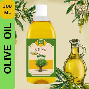 7Herbmaya Extra Light Virgin Olive Oil (Jaitun Tel) Massage Oil for baby body, face, Hair