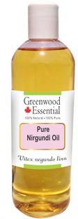 Greenwood Essential Pure Nirgundi Oil (Vitex negundo linn) 100% Natural Therapeutic Grade