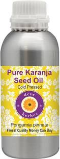 deve herbes Pure Karanja Seed Oil (Pongamia pinnata) 100% Natural Therapeutic -Grade Cold Pressed