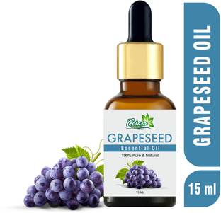 Cesaro Organics Grapeseed Oil -15 ml -100% Pure , Cold Pressed Oil for Skin, Hair & Nail Care