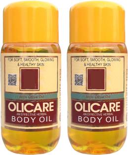 Olicare Jac Virgin Olive Oil for Beautiful Skin, Hair,Face & Body Massage Oil(200ML X 2)