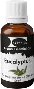 FAST FINE Eucalyptus Aroma Diffuser Essential oil Pure 100 ML (Pack of 1)