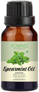 Young Chemist 100% Pure,Natural,Undiluted and Steam Distilled Spearmint Essential Oil | 15 ml