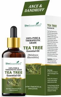 She Essentials Tea Tree Oil 100% Natural & Pure for Hair Care Hair Oil