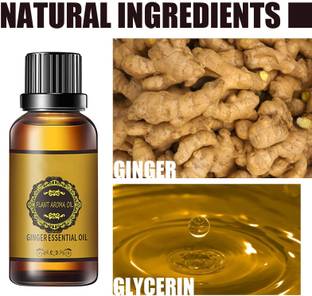 Oraya Tummy Ginger Slimming Fat Burner Oil for Fat Loss Fat Weight Loss Massage Oil- Men & Women