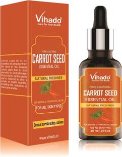 Vihado Natural Carrot Seed Anti-Aging After-Bath Body Oil (15 ml) (Pack of 1)