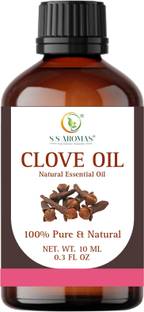 S S AROMAS Clove Oil (Long Tel) For Teeth Pain For Aroma Diffuser For Dental Care