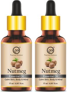 Nuerma Science Nutmeg ( Jaiphal ) Oil (Combo of 2, 15 ML Each)