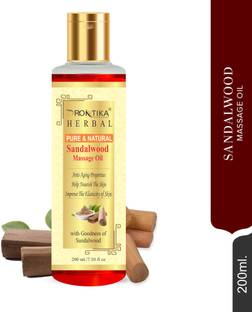 drontika 100% Pure and Natural Sandalwood Massage Oil