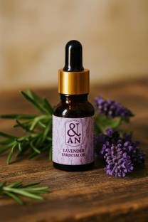 AN Essentials Lavender Essential Oil 15 ML–100% Pure, Undiluted, Steam-Distilled