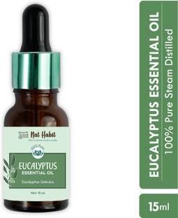 Nat Habit Eucalyptus Essential Oil For Sinus|Congestion|Headache Relief - Pure Ayurvedic