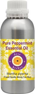 deve herbes Pure Peppermint Essential Oil (Mentha piperita) 100% Natural Therapeutic Grade Steam Distilled..