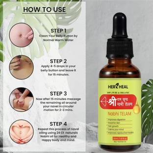 MILAN Enterprise Ayurvedic Ramban Multi Benefit Nabhi Tailam Oil (60 ml) Men & Women