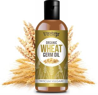 VEDEX Wheatgerm Oil - 100% Pure and Natural Cold pressed For Skin, Massage and Hair