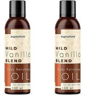 ECONATURE Body Oil – Vanilla | Deep Moisturizing | 100ML Each (Pack of 2)