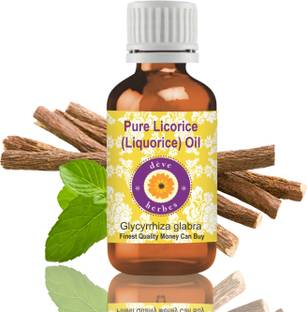deve herbes Pure Licorice (Liquorice) Oil (Glycyrrhiza glabra) 100% Natural Therapeutic Grade