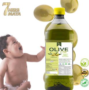 7Herbmaya ORGANIC Extra virgin OLIVE OIL Jaitun tail for skin hair face and baby massage