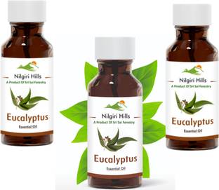 NilgiriHills Nilgiri Eucalyptus Oil(270 ML),100% Natural Neelgiri Tel, Therapeutic Grade