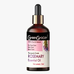 GreenGrocer Rosemary Oil For Hair Growth,Anti Hair Fall,Baldness Care,Beard Growth Hair Oil